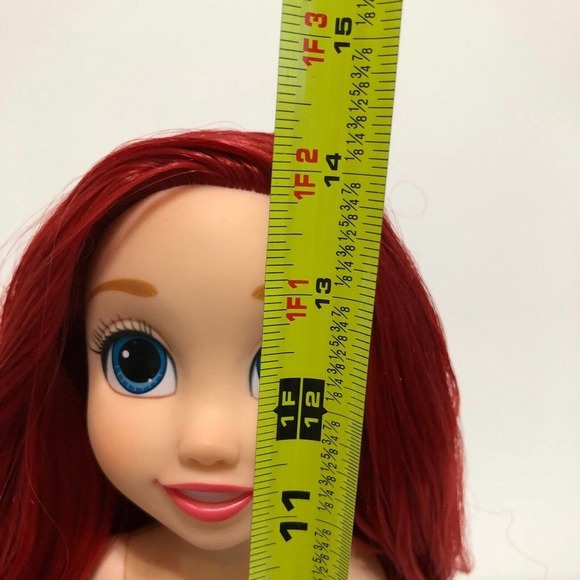 Tolly Tots Limited Little Mermaid Ariel Doll Animator Face Stands Display 14" - Picture 2 of 12